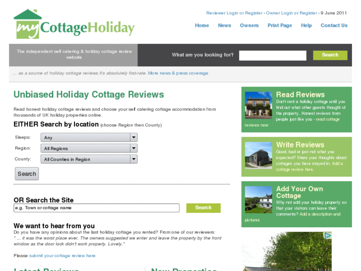 www.mycottageholiday.com