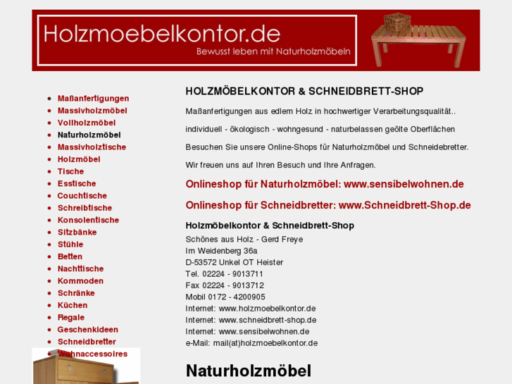 www.naturholzmoebel-freye.de