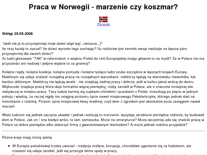 www.praca-w-norwegii.info