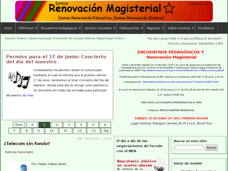 www.renovacionmagisterial.org