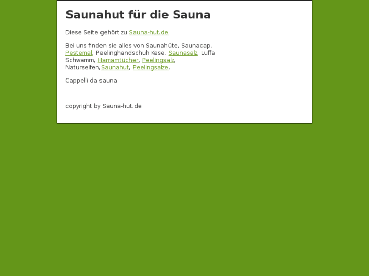 www.saunacap.com