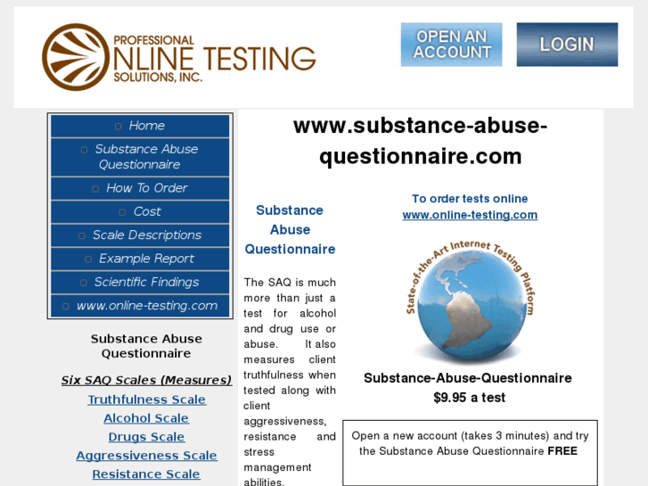 www.substance-abuse-questionnaire.com