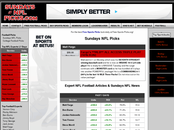 www.sundaysnflpicks.com