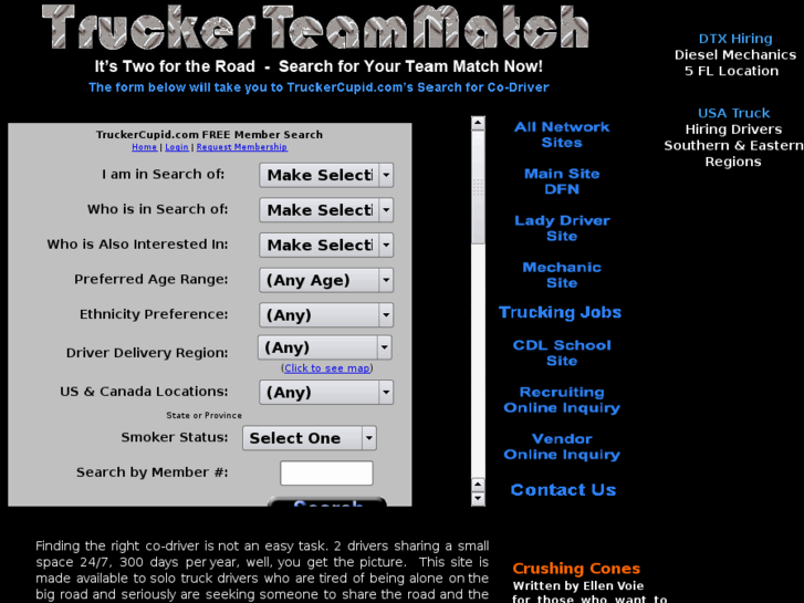 www.truckerteammatch.com