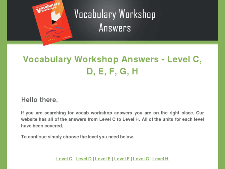 www.vocabularyworkshopanswers.net