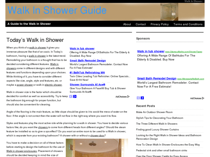 www.walkinshowerguide.com