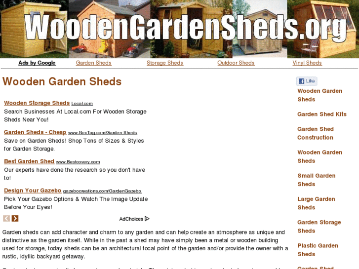 www.woodengardensheds.org