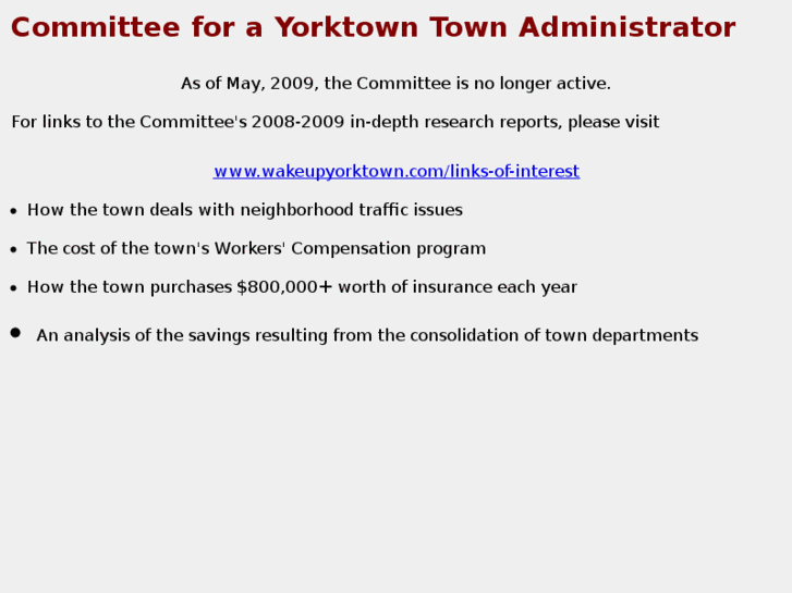 www.yorktownadministrator.org