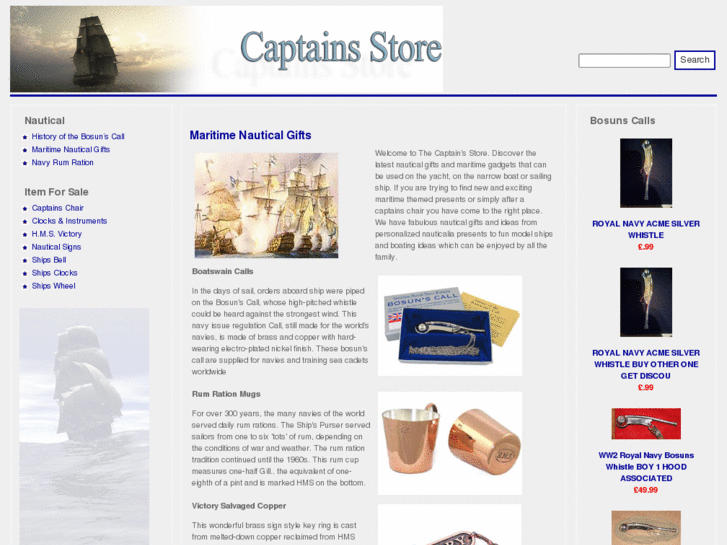 www.captainsstore.com