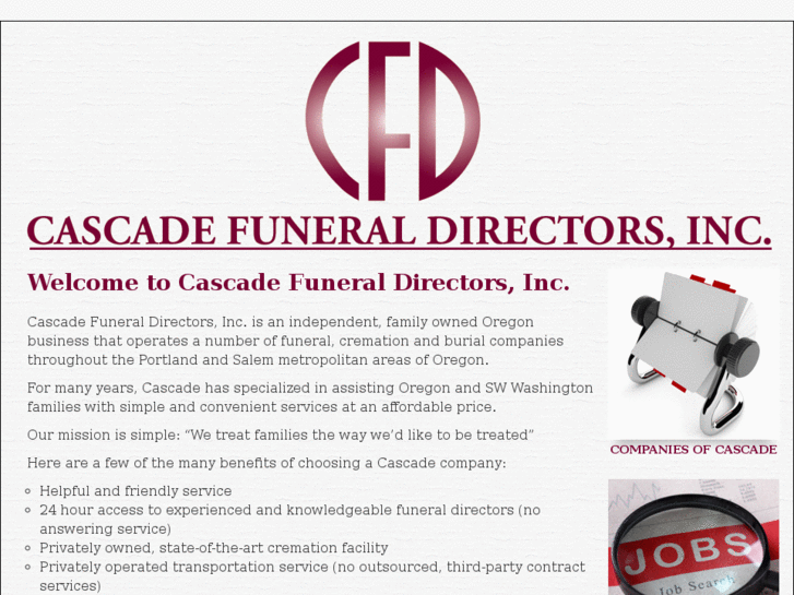 www.cascadefuneraldirectors.com