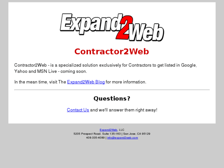 www.contractor2web.com