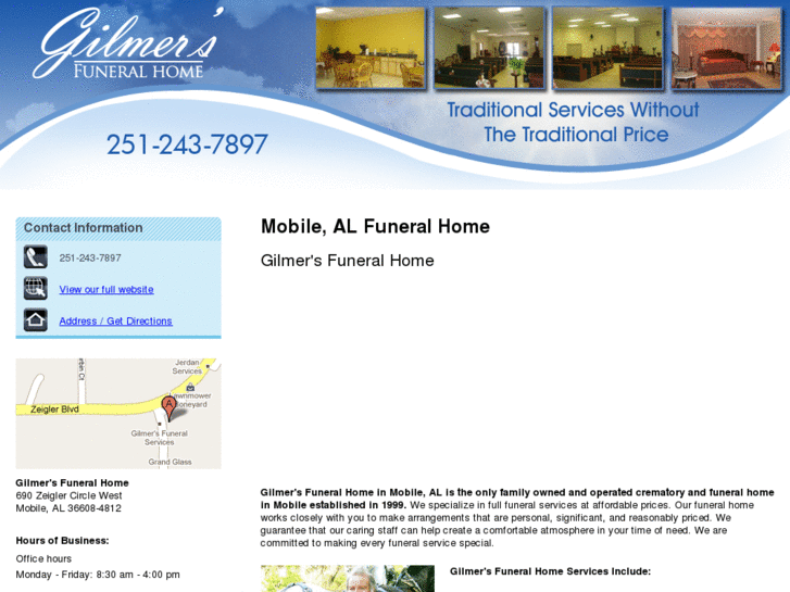 www.gilmersfuneralhome.net