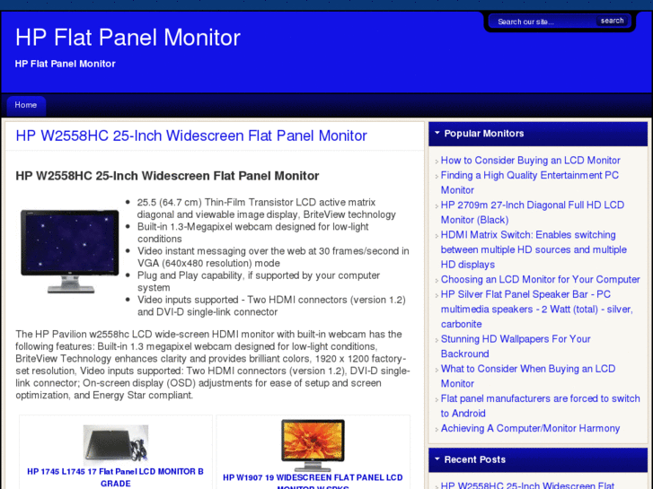 www.hpflatpanelmonitor.com