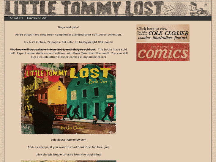 www.littletommylost.com