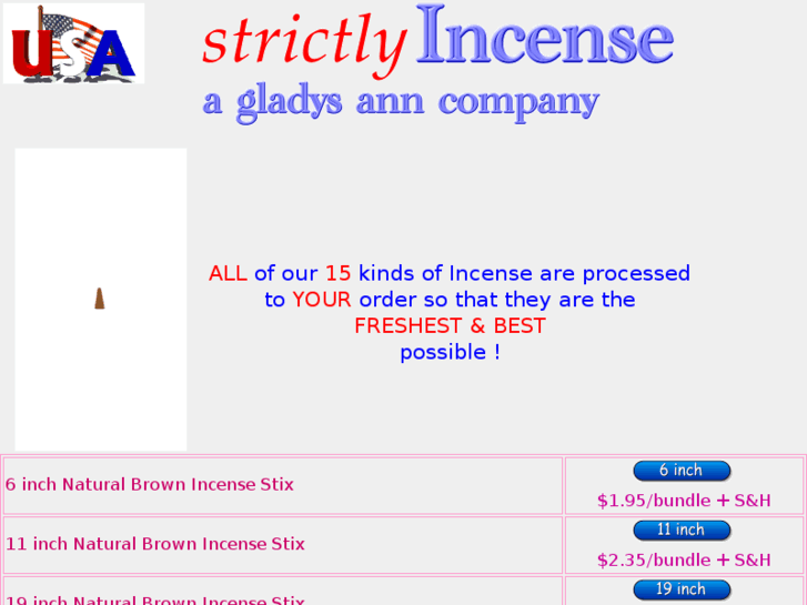 www.strictlyincense.com