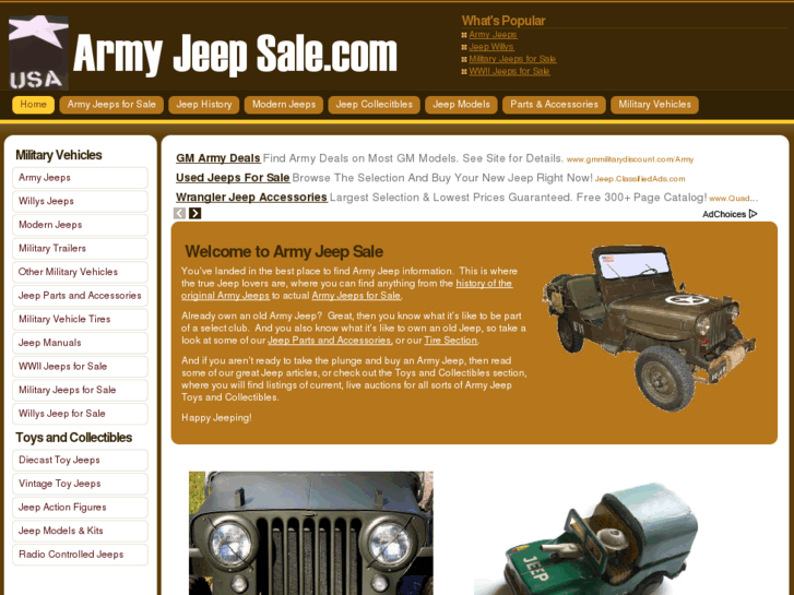 www.armyjeepsale.com