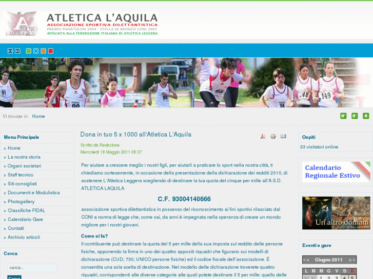 www.atleticalaquila.com