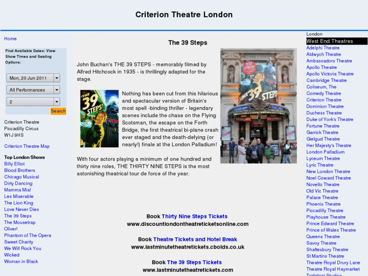 www.criteriontheatrelondon.com