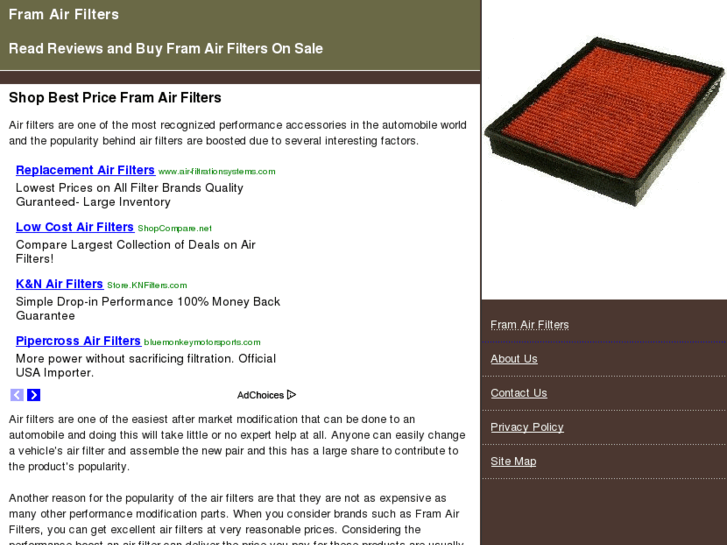 www.framairfilters.net