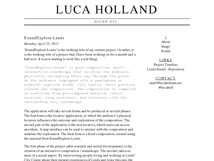 www.lucaholland.net