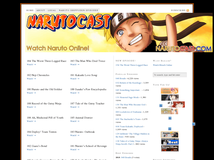 www.narutocast.com