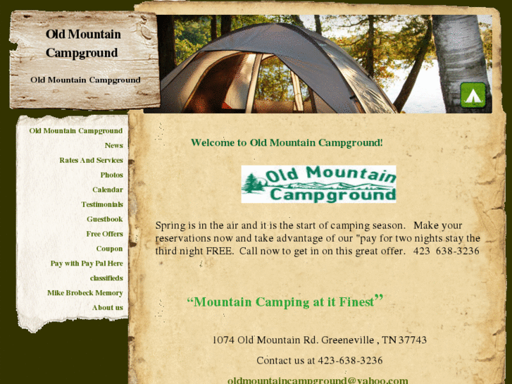 www.oldmountaincampground.com