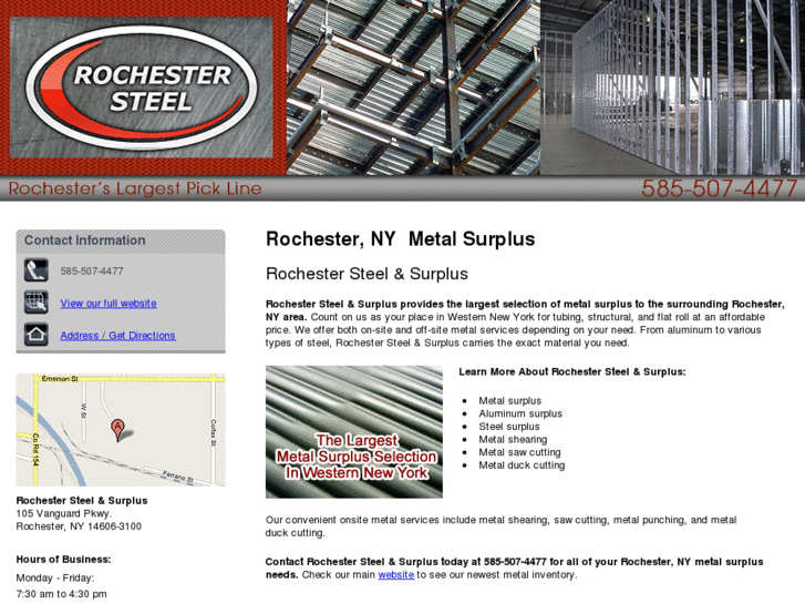 www.rochestersteelandsurplus.com