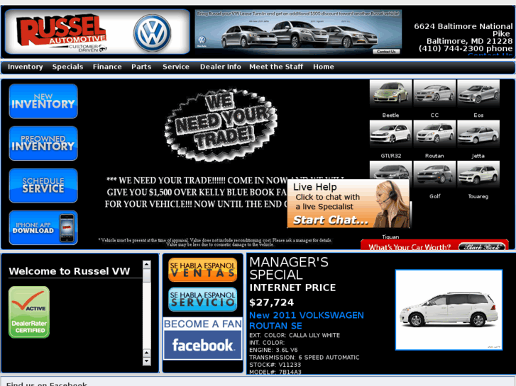 www.russelvolkswagen.com