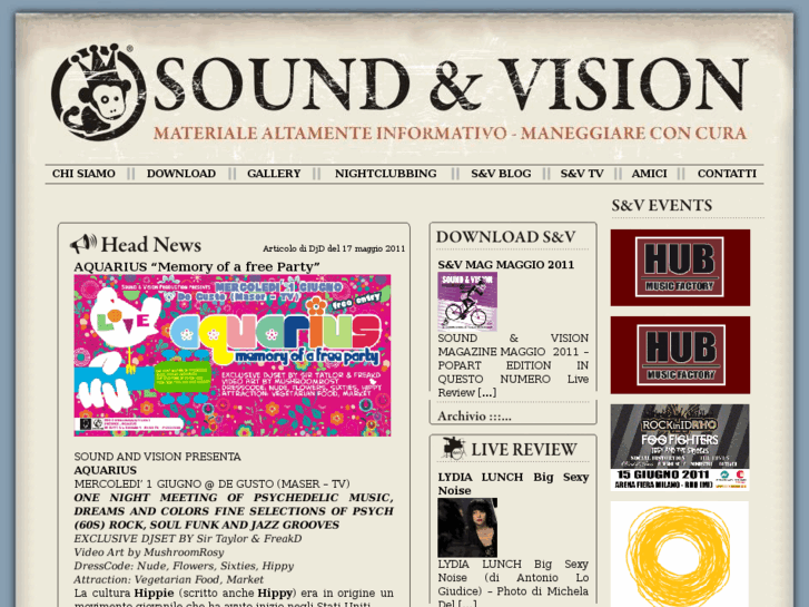 www.soundandvision.it