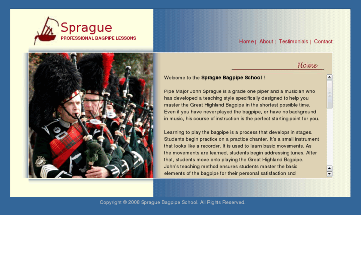 www.spraguebagpipeschool.com