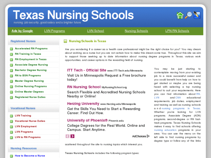 www.texas-nursing-schools.com