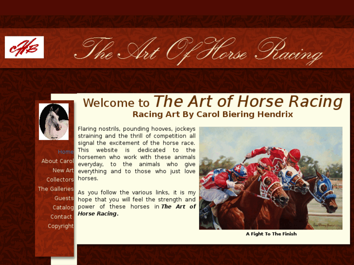 www.artofhorseracing.com