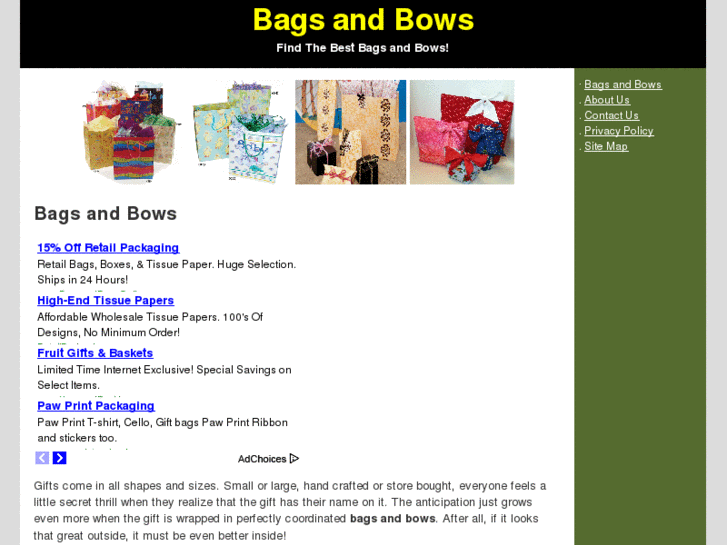 www.bagsandbows.org