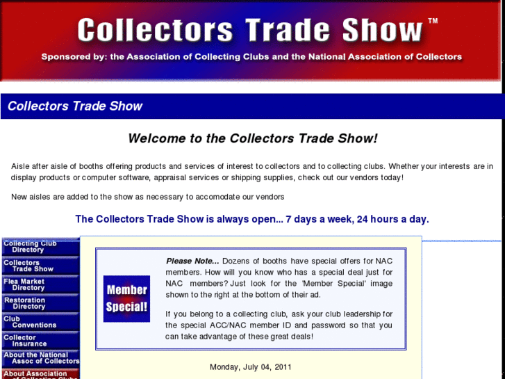 www.collectorstradeshow.com
