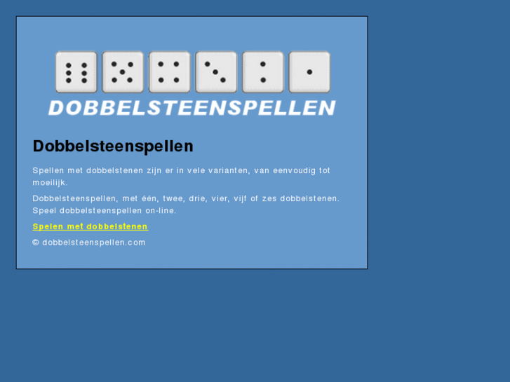 www.dobbelsteenspellen.com