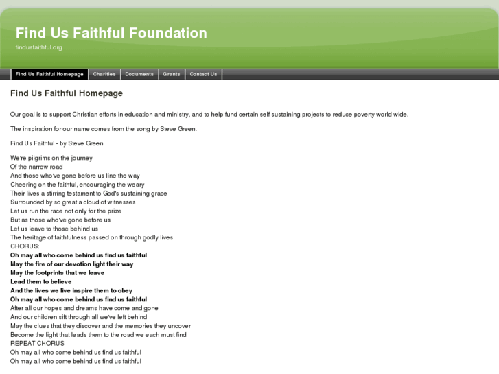 www.findusfaithful.org