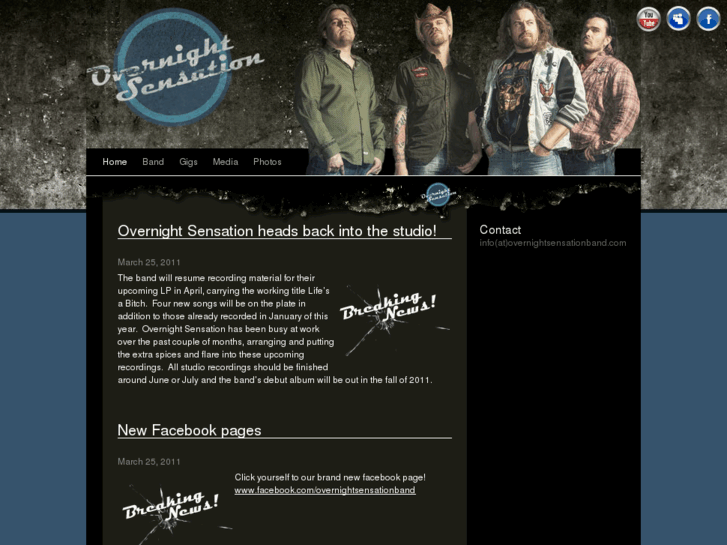 www.overnightsensationband.com