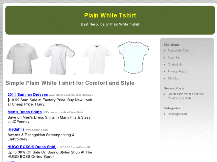 www.plainwhitetshirt.net