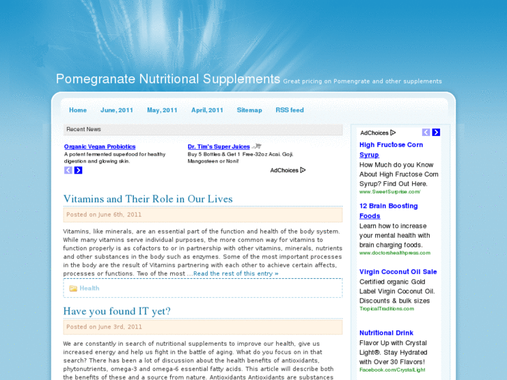 www.pomegranatenutritionalsupplies.com