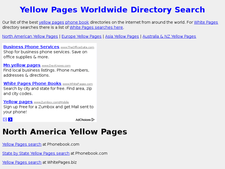 www.theyellowpages.biz