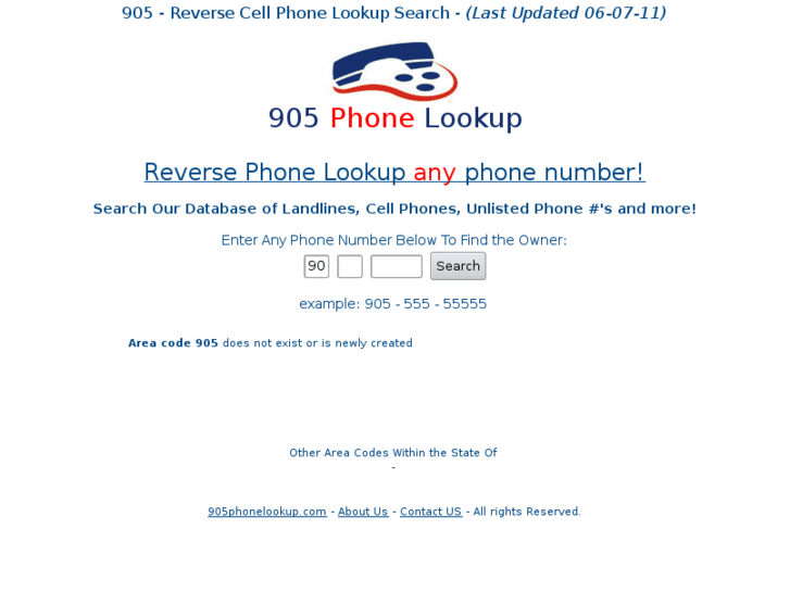 www.905phonelookup.com