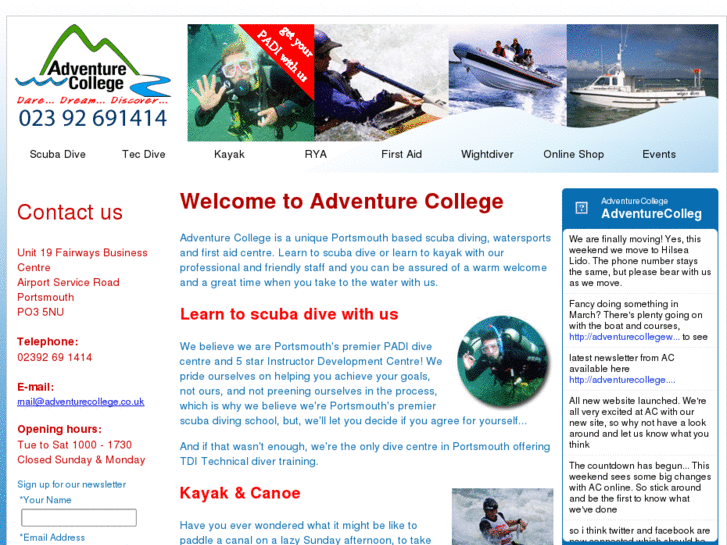 www.adventurecollege.co.uk