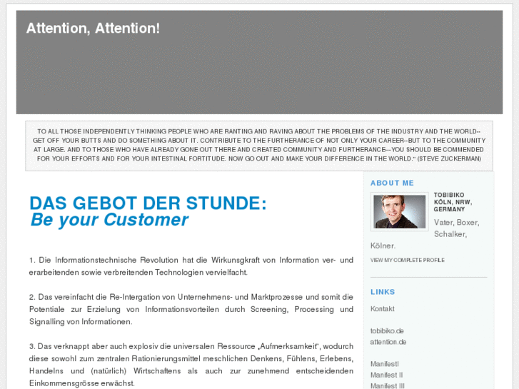 www.attentionattention.de