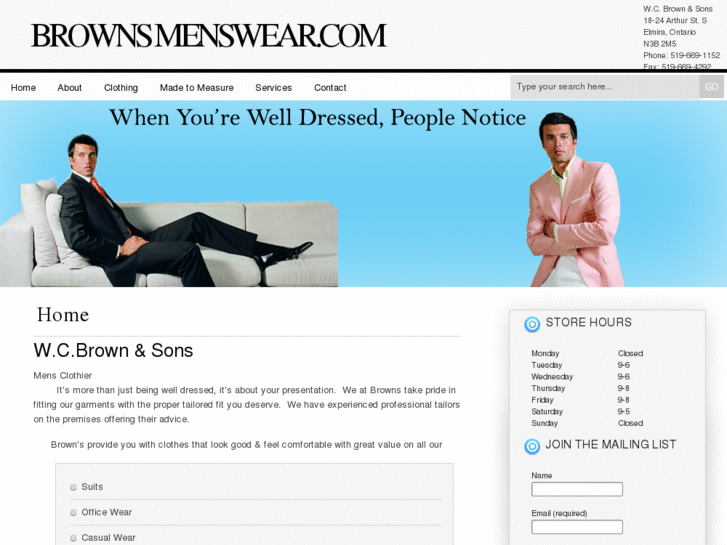 www.brownsmenswear.com