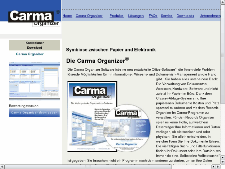www.carmaorganizer.info