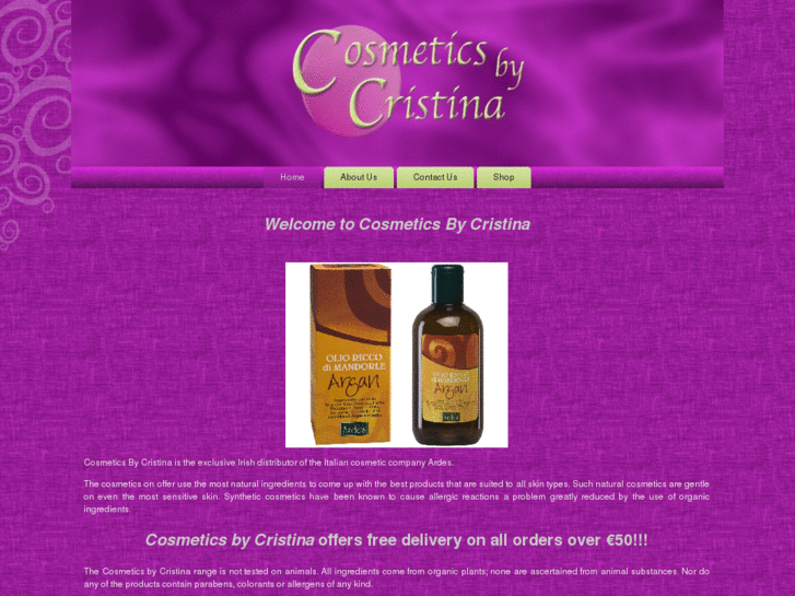 www.cosmeticsbycristina.com