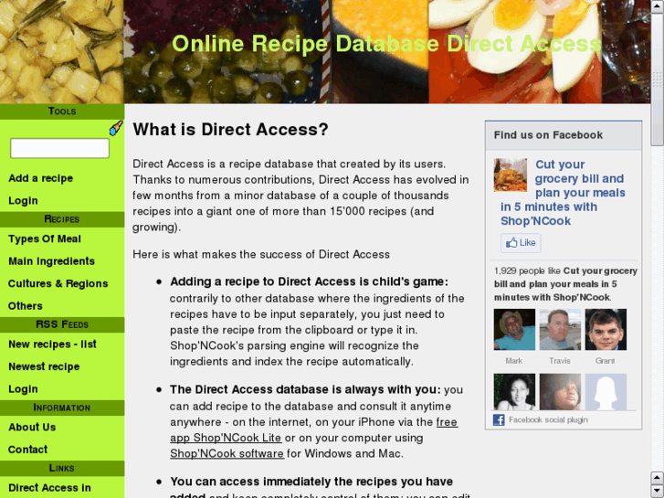 www.directaccessrecipes.com