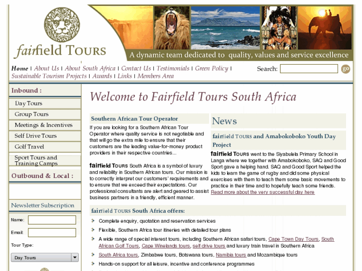 www.fairfieldtours.com