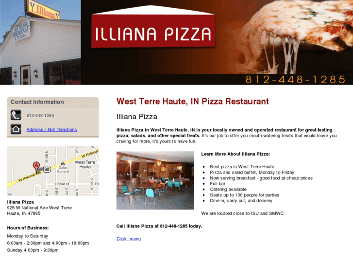 www.illianapizza.com