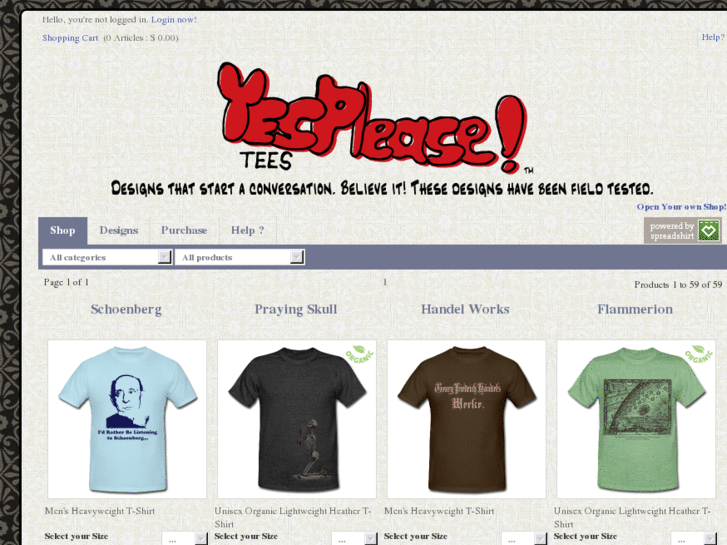 www.yespleasetees.com